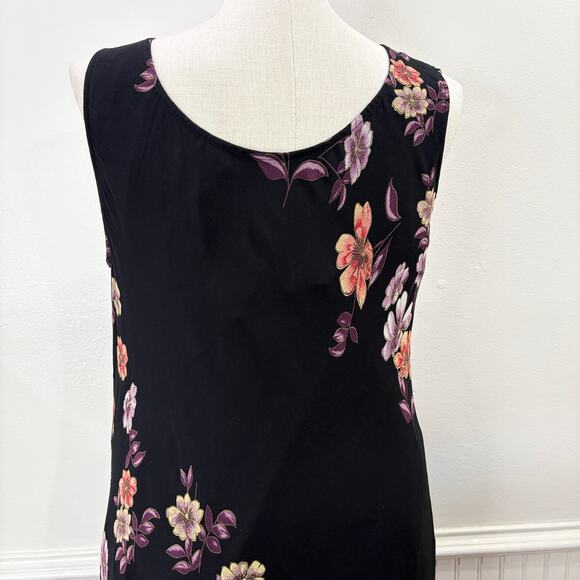 Eva Blue Size 18 Vintage Dress Beaded Maxi REPAIRED Whimsigoth Fairy Grunge - Picture 13 of 16